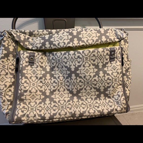 Petunia picklebottom large diaper bag.
